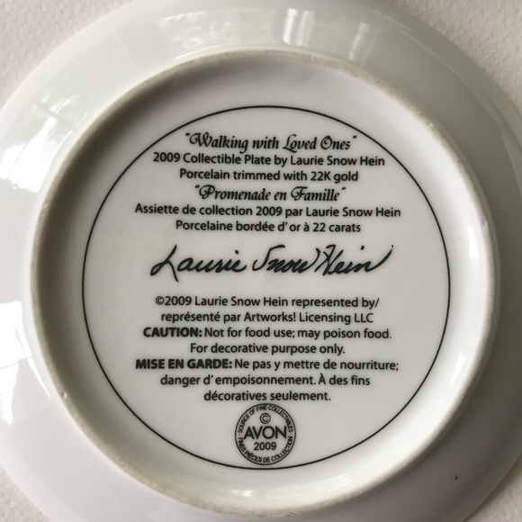 2/$15 Mini plates set 22k gold trimmed - Picture 10 of 11